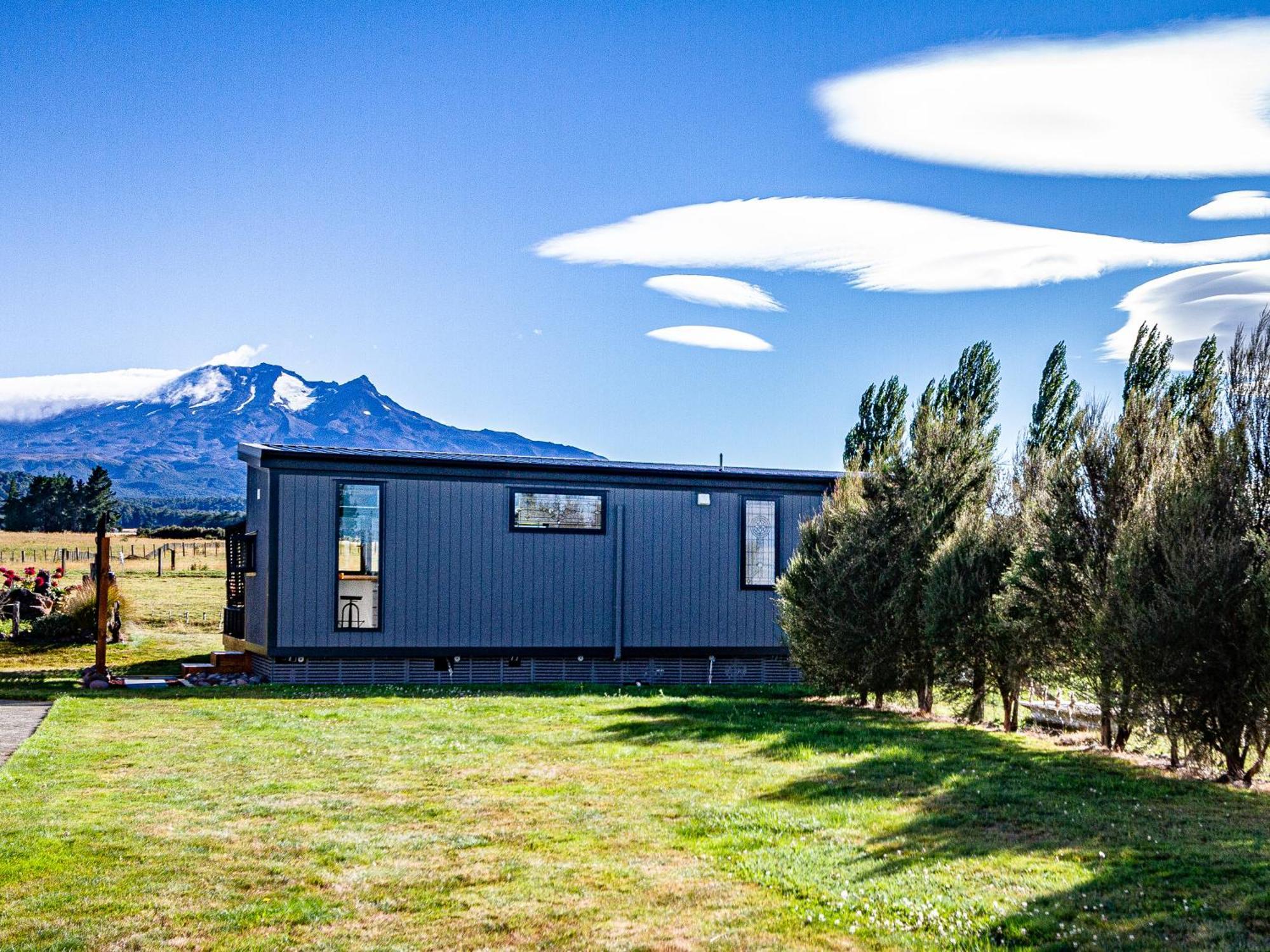 Mangateitei Views - Rangataua Tiny Home Ohakune Exteriér fotografie
