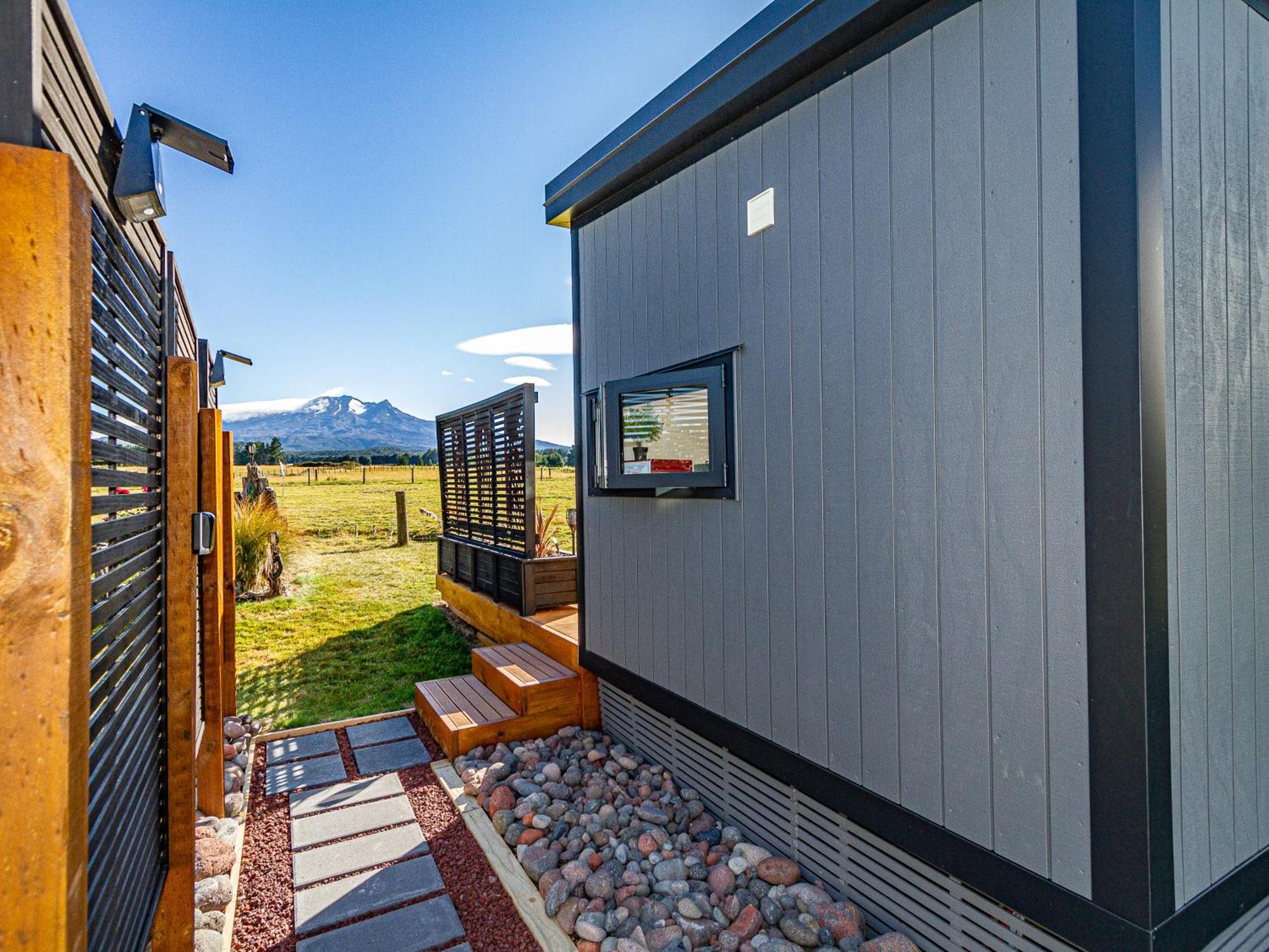 Mangateitei Views - Rangataua Tiny Home Ohakune Exteriér fotografie