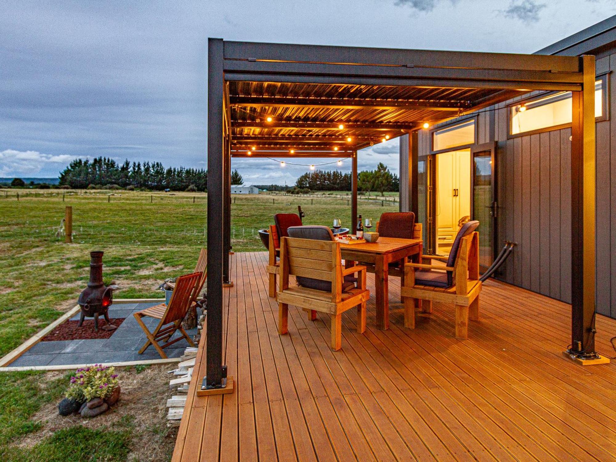 Mangateitei Views - Rangataua Tiny Home Ohakune Exteriér fotografie