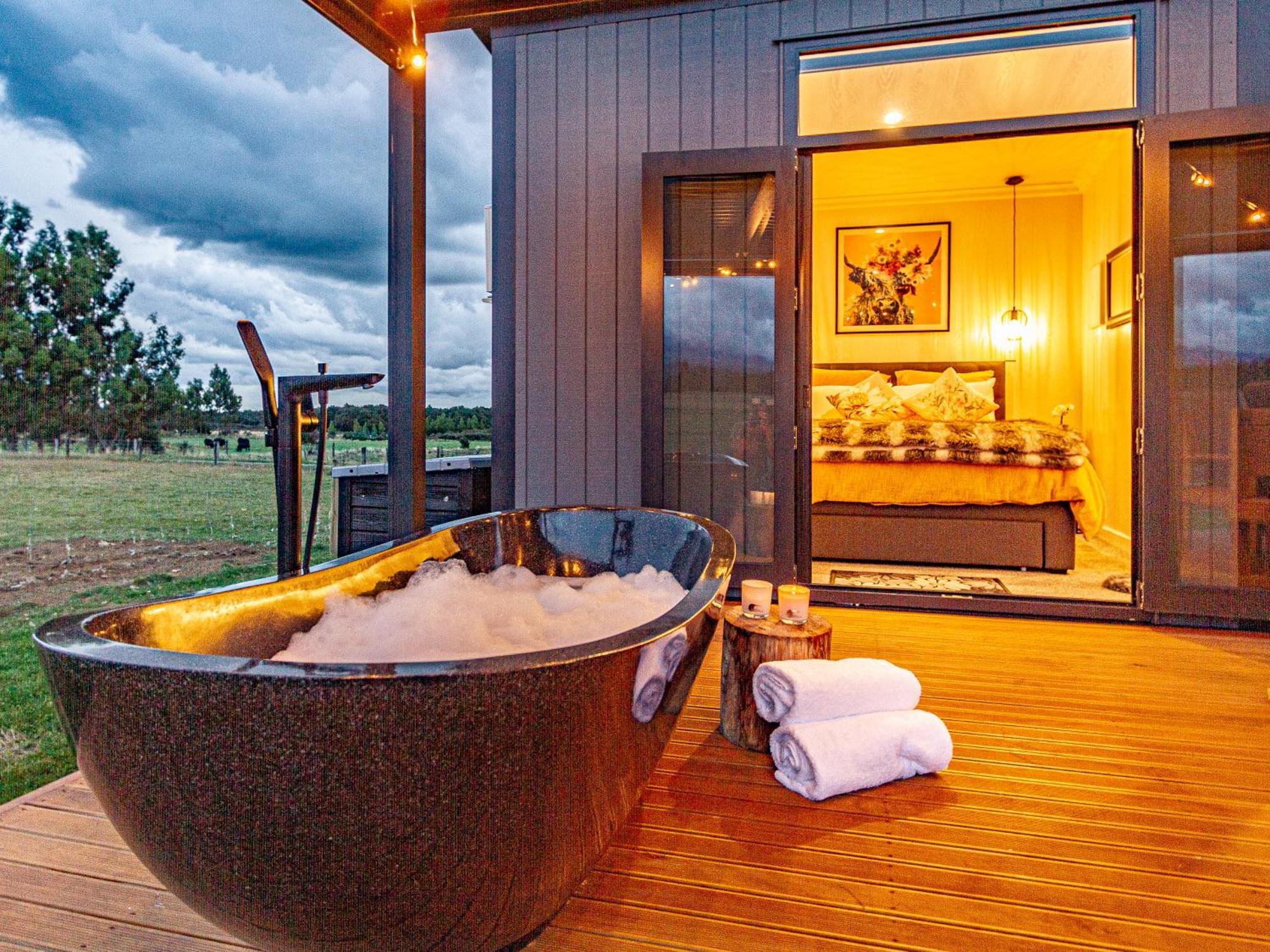 Mangateitei Views - Rangataua Tiny Home Ohakune Exteriér fotografie