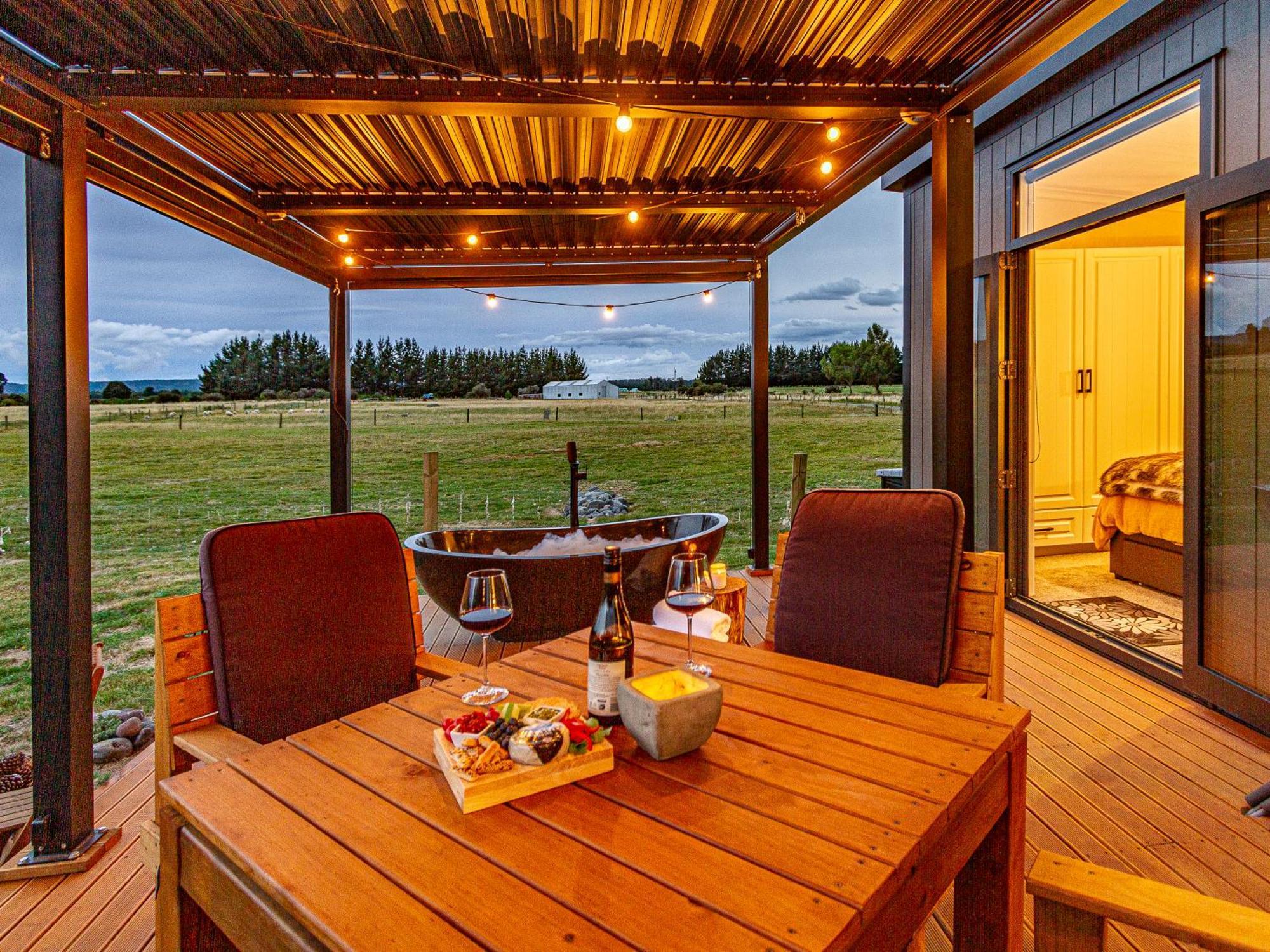 Mangateitei Views - Rangataua Tiny Home Ohakune Exteriér fotografie