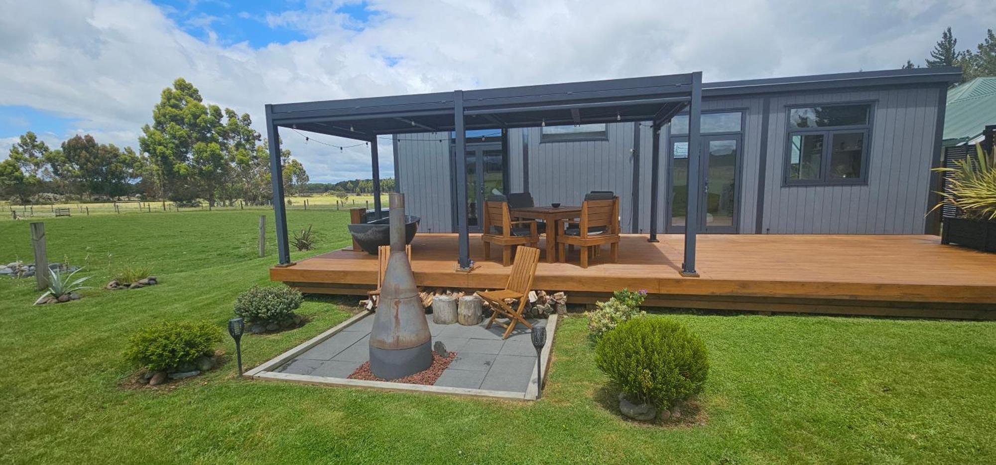 Mangateitei Views - Rangataua Tiny Home Ohakune Exteriér fotografie