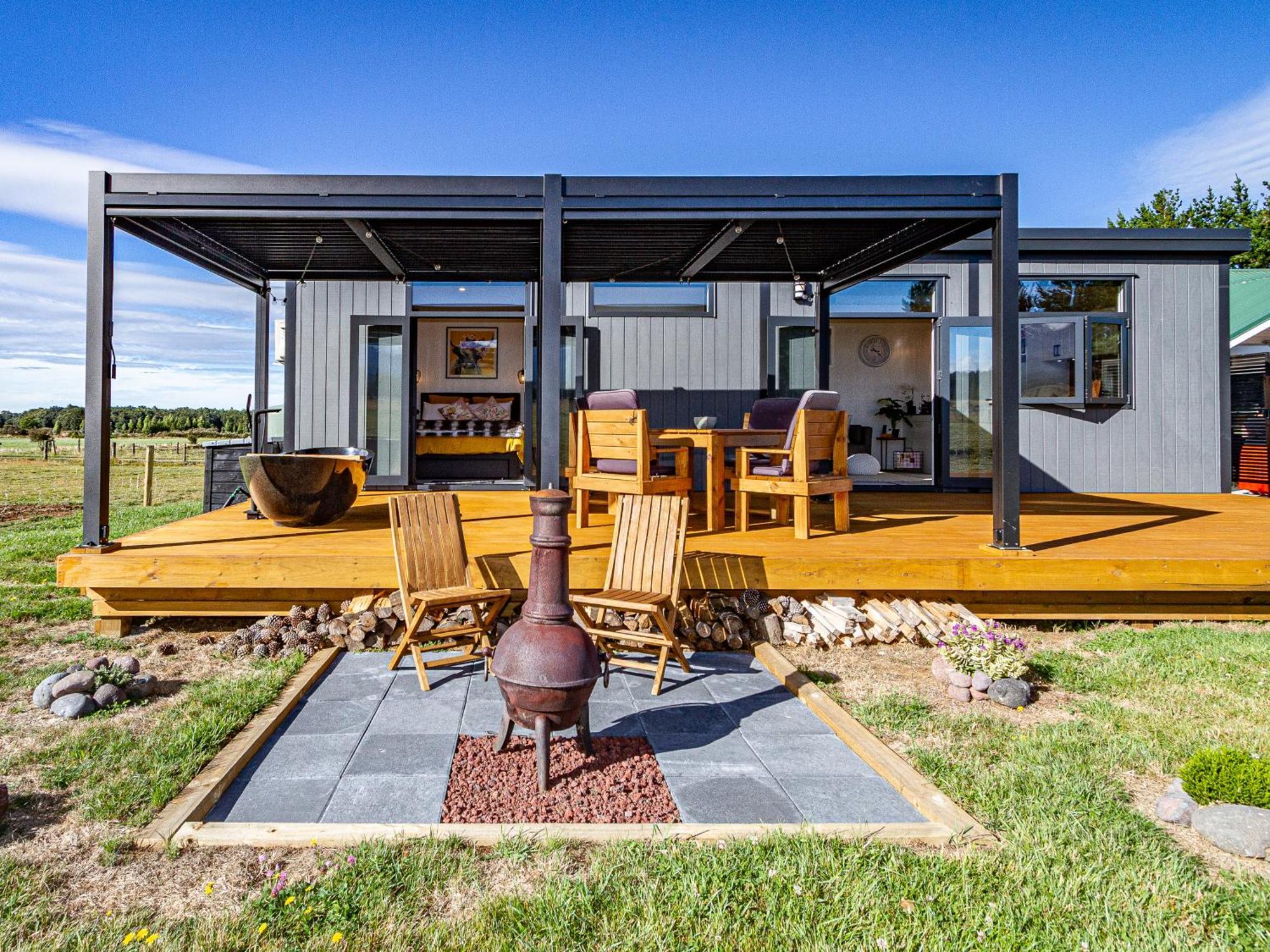 Mangateitei Views - Rangataua Tiny Home Ohakune Exteriér fotografie