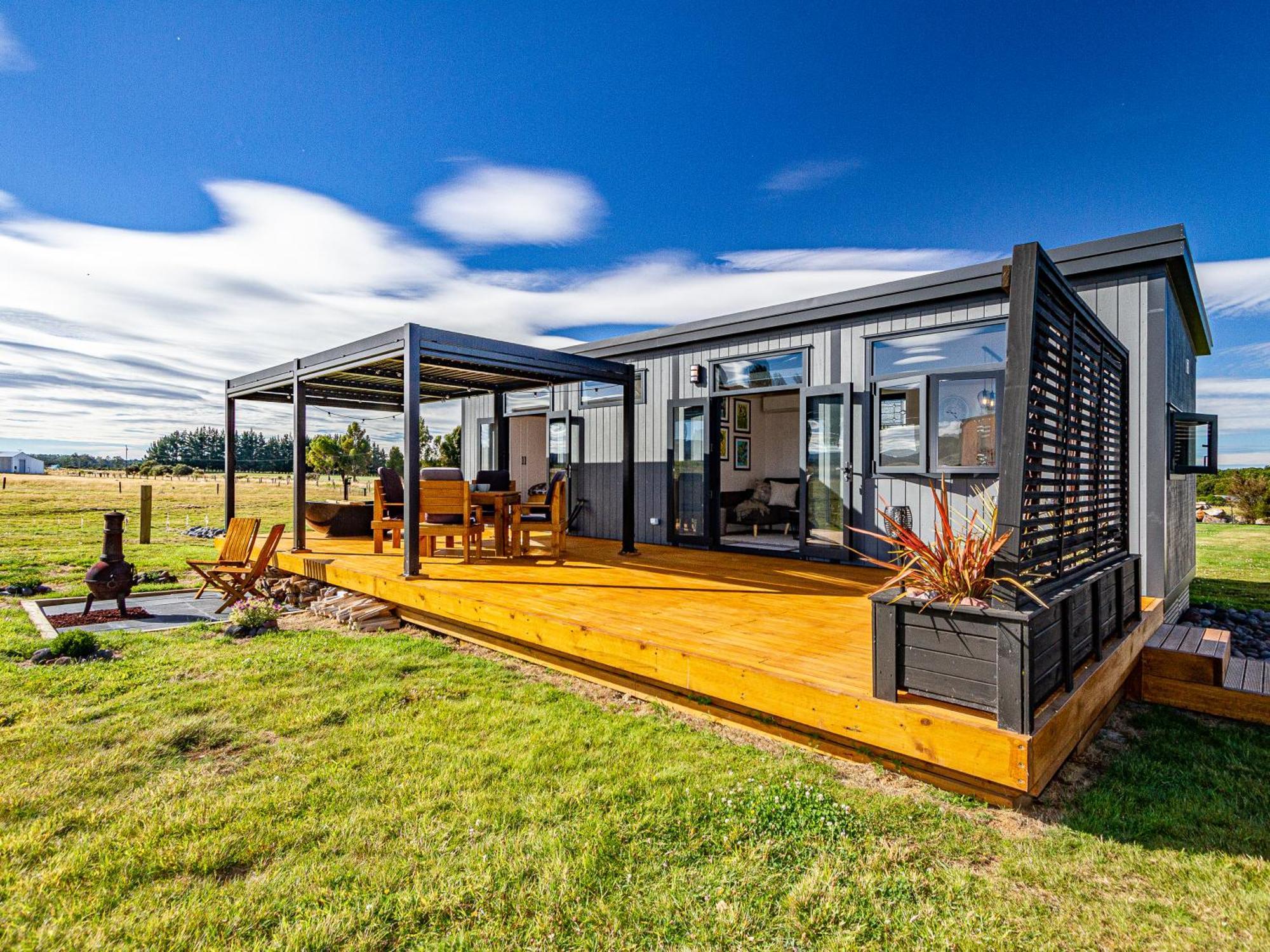 Mangateitei Views - Rangataua Tiny Home Ohakune Exteriér fotografie