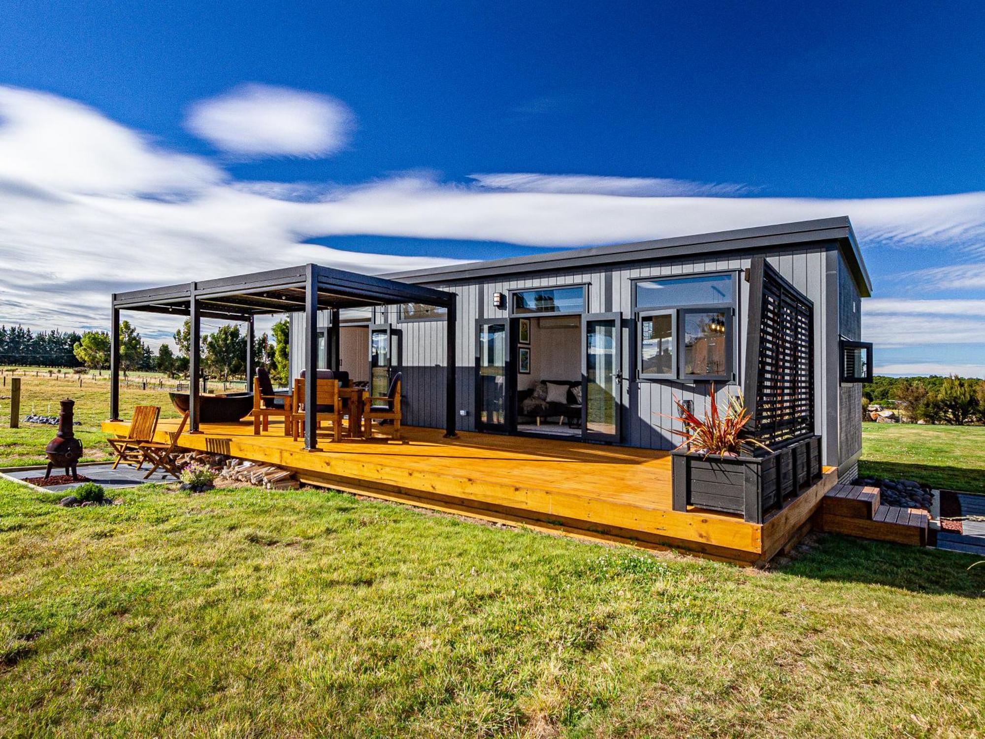 Mangateitei Views - Rangataua Tiny Home Ohakune Exteriér fotografie